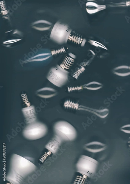 Obraz Hintergrund Glühbirne