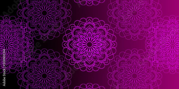 Obraz pattern with flowers