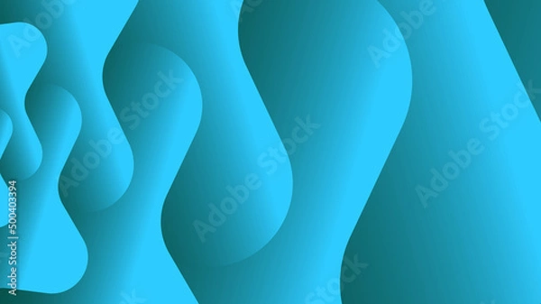 Obraz abstract blue background with waves