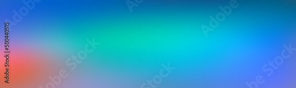 Obraz Wide colorful abstraction template light blue. Abstract blur background gradient blue water. New design business.