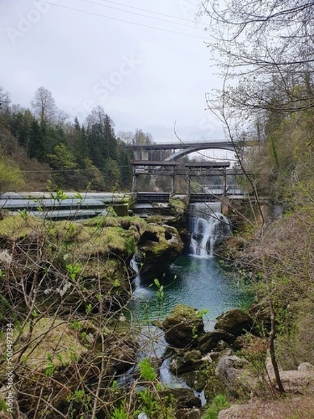 Fototapeta Traunfall