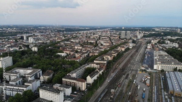 Fototapeta aerial view