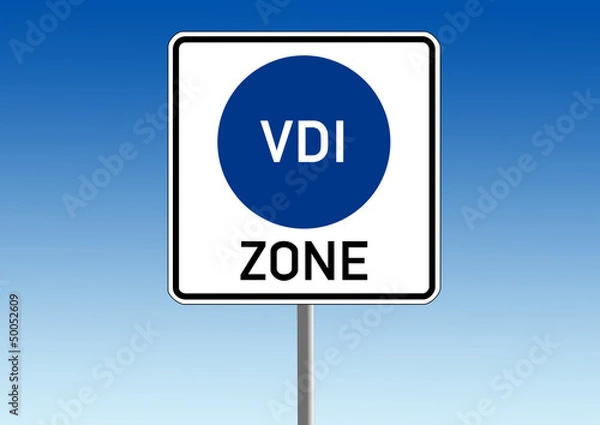 Fototapeta Cloud Compiting, VDI, virtual Desktop, Erfolg, VDI-Zone