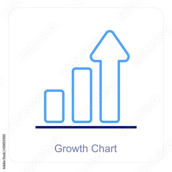 Fototapeta Growth Chart