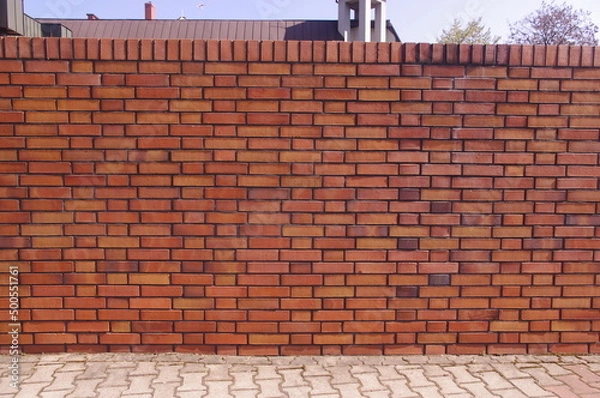 Obraz mur z cegieł