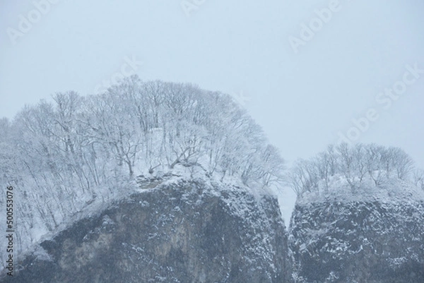 Obraz icicles on the roof