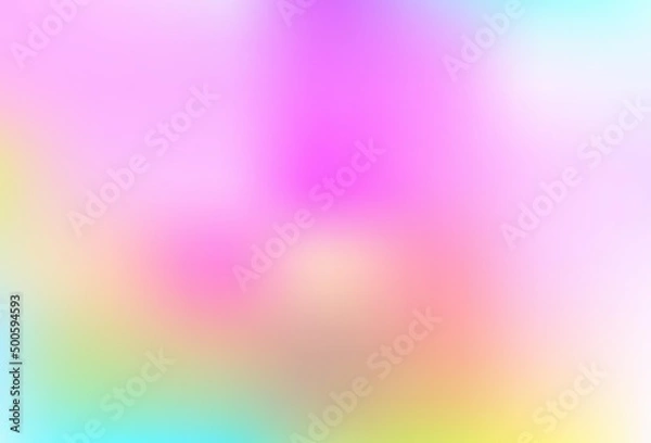 Fototapeta Light Multicolor, Rainbow vector blurred bright template.