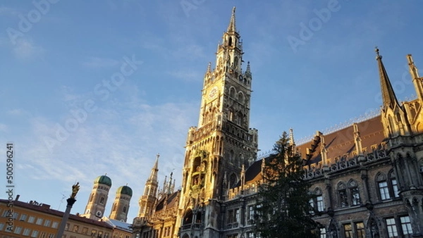 Fototapeta Rathaus München