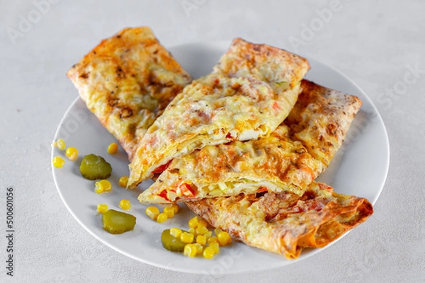 Fototapeta  shawarma vegetarian