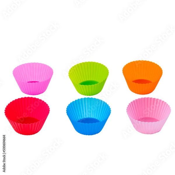 Fototapeta cupcake molds