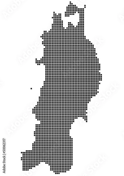 Obraz マップ（東北）