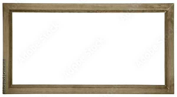Obraz ancient wooden frame