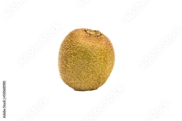 Obraz Kiwi fruit with isolate background. Food object with die cut white background