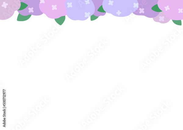 Obraz frame with flowers