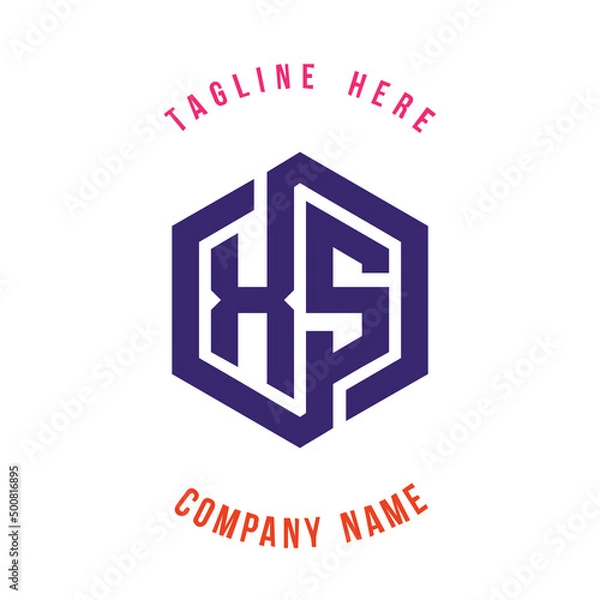 Fototapeta XS  lettering logo is simple, easy to understand and authoritative
