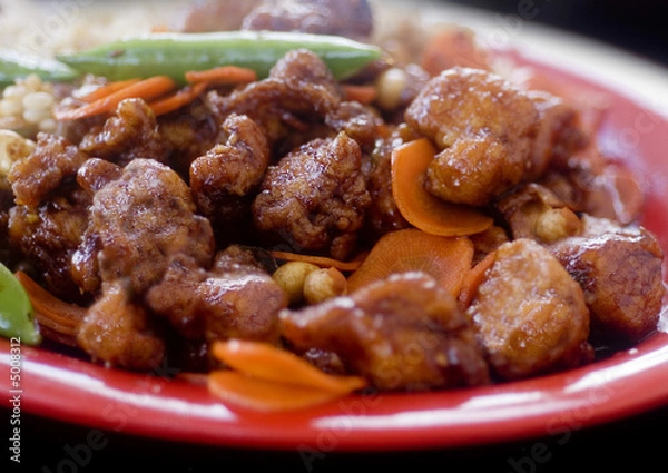 Fototapeta Kung Pao chicken