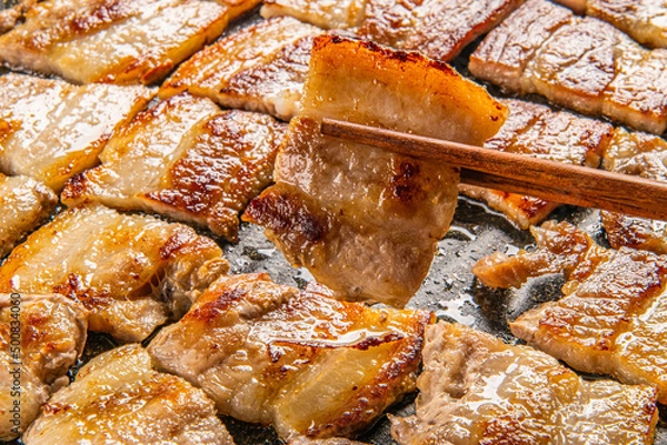 Obraz 최고급 돼지로 만든 삼겹살