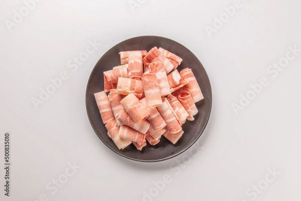 Obraz 얇게 썰어 먹기 편리한 고기