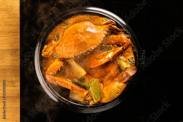 Obraz 신선한 꽃게로 만든 국물 요리