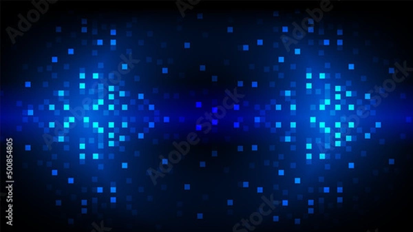 Obraz Circuit technology background