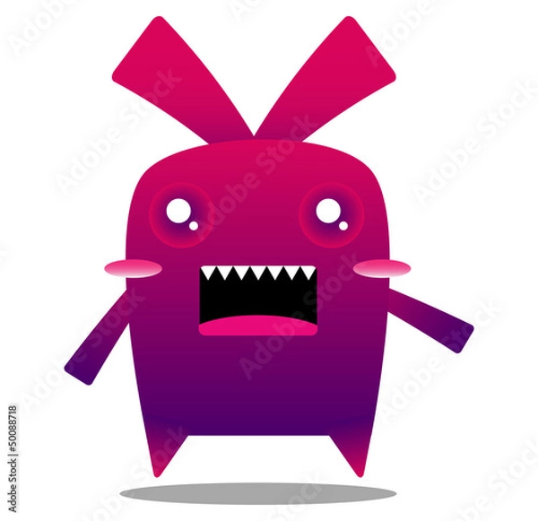 Fototapeta mad rabbit