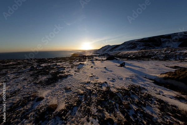 Obraz coucher de soleil