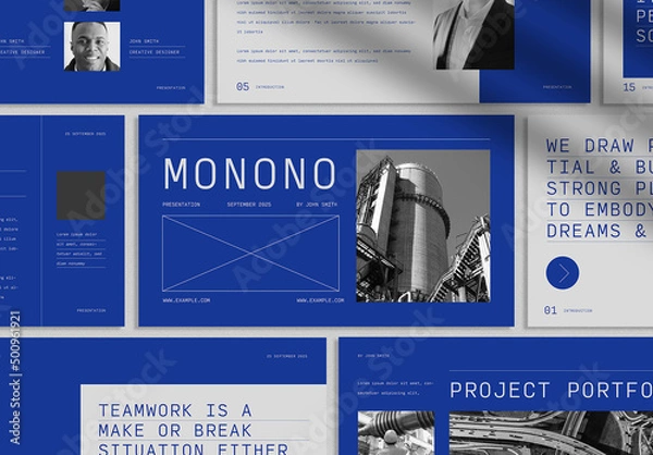 Obraz Modern Company Profile Presentation