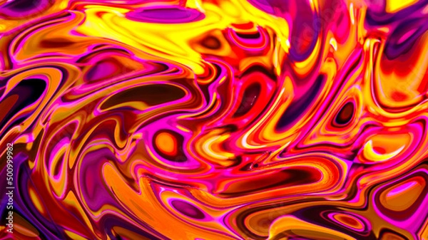 Fototapeta Otherworldly Visions. Extraterrestrial images, illusions, textures, and imaginary patterns.