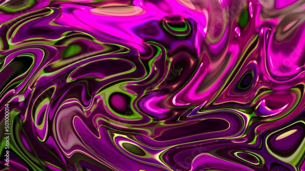 Fototapeta Otherworldly Visions. Extraterrestrial images, illusions, textures, and imaginary patterns.