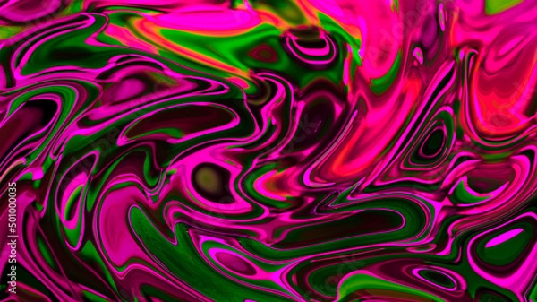 Fototapeta Otherworldly Visions. Extraterrestrial images, illusions, textures, and imaginary patterns.