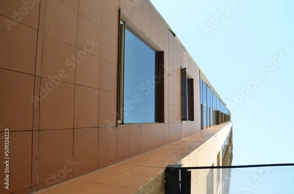 Obraz modern building with sky