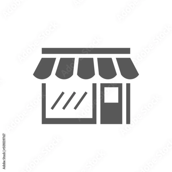 Obraz Store icon isolated on white background