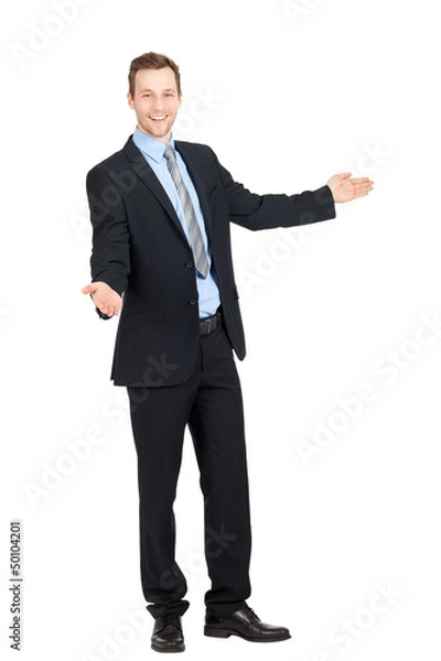 Fototapeta junger business mann