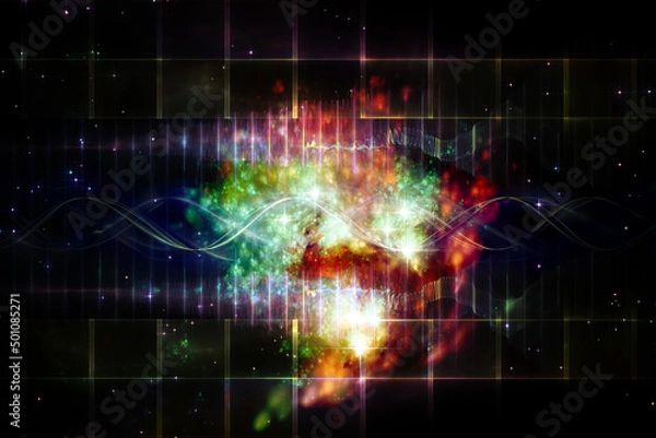 Fototapeta Outer space background