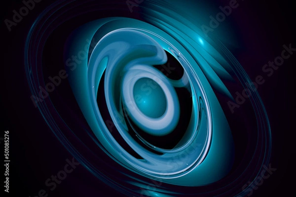 Obraz Atom energy, abstract light background