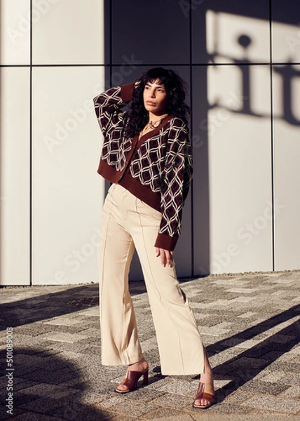 Obraz woman in the city