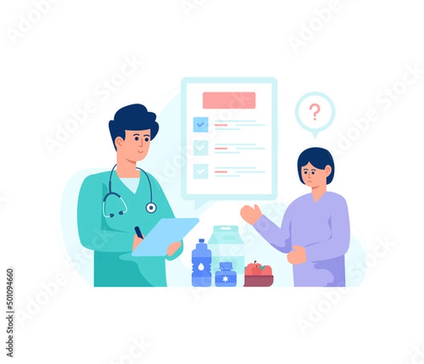 Fototapeta Dietitian 