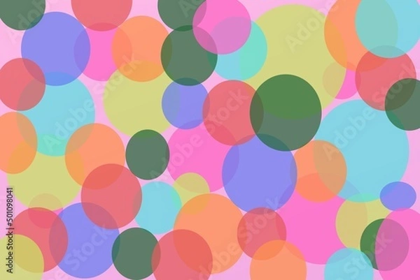 Obraz Multi colored bokeh effect