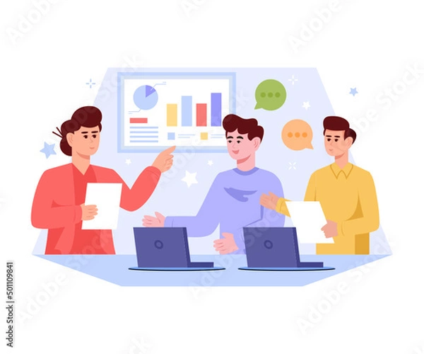 Fototapeta Business Development 