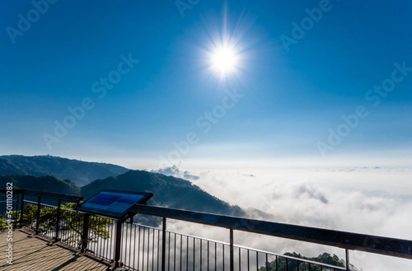 Obraz 掬星台の雲海