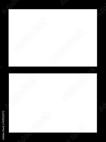 Fototapeta black and white of frame background