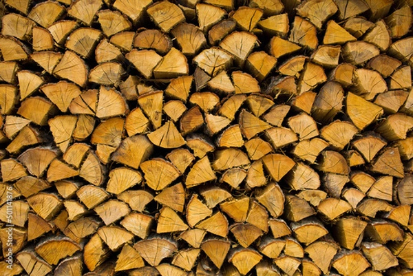 Obraz stack of firewood