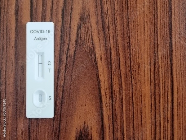 Obraz Antigen Test Kit Negative Results