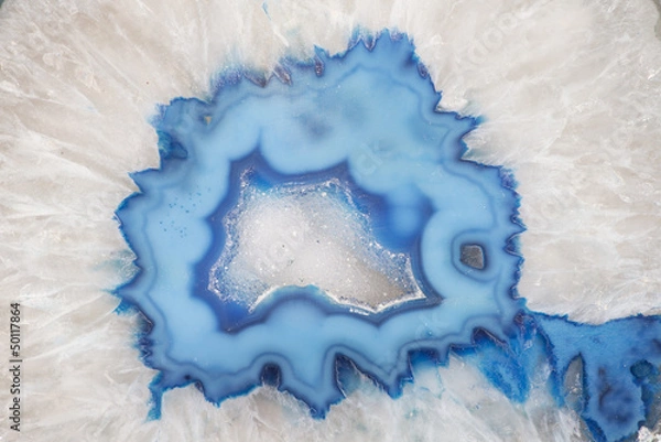 Fototapeta Geode Slice Zbliżenie