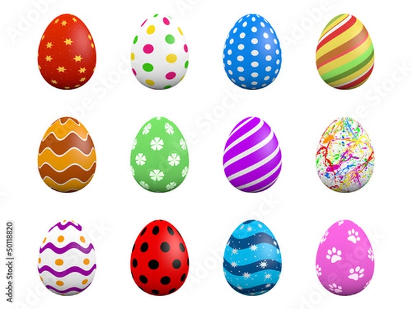 Fototapeta Easter Eggs