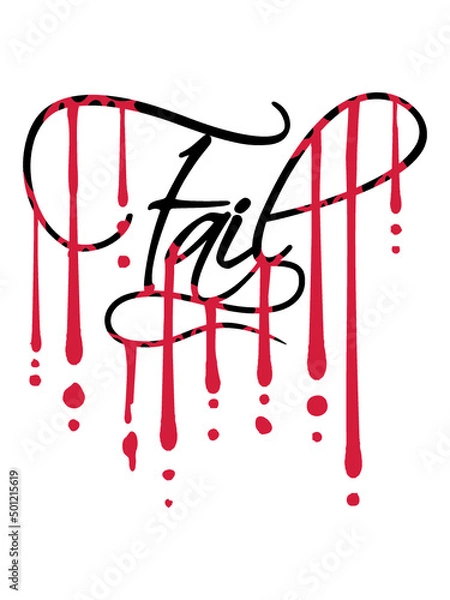 Fototapeta Blut Tropfen Fail 