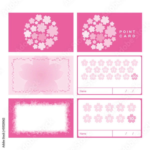 Obraz 桜のカード