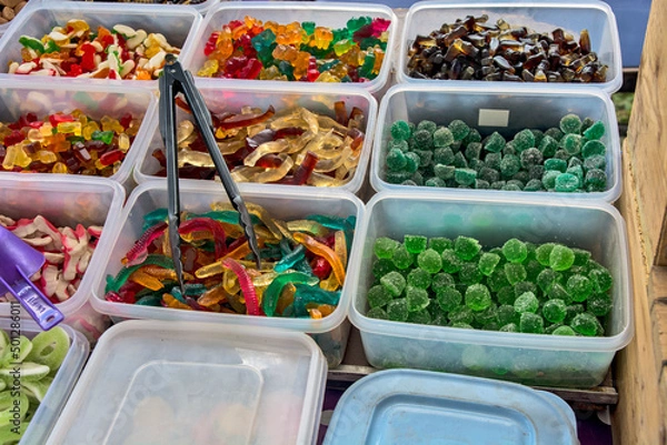 Obraz Various jelly soft candies