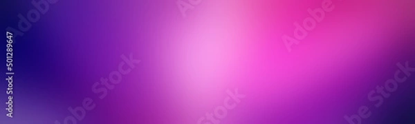 Fototapeta Wide illustration graphic design, banner, poster or party flyer dark purplish purple. Colorful gradient background amaranth magenta violet. Texture gradient mesh, illustration.