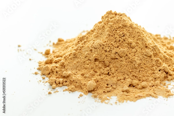 Fototapeta 茶色のきな粉の山